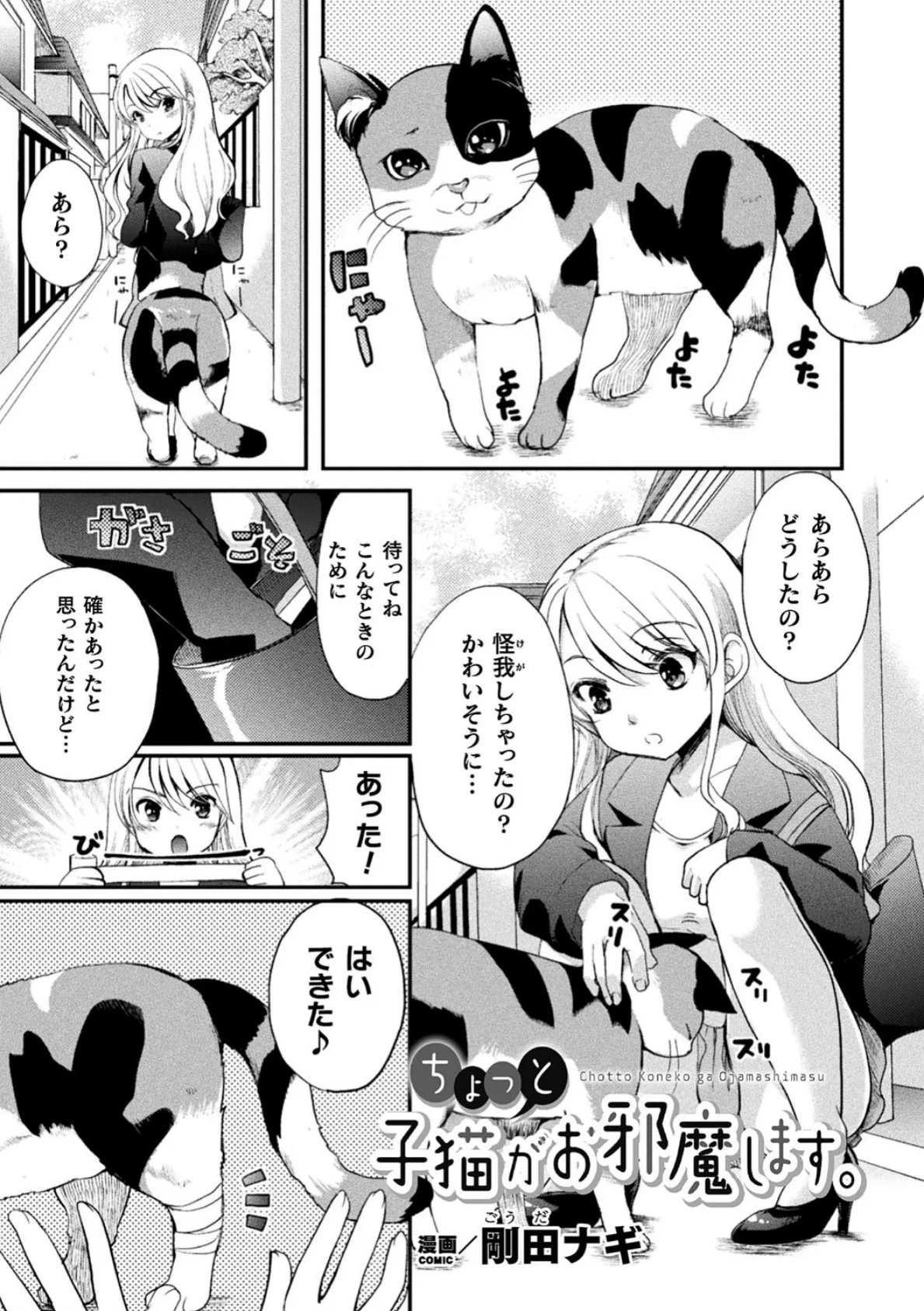 ちょっと子猫がお邪魔します。【単話】 1ページ