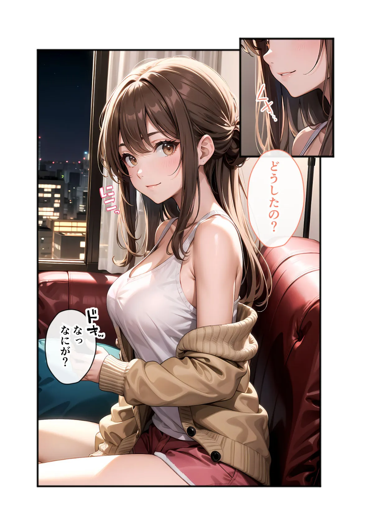 いちゃLOVE純情ベッドルーム 〜おうちデート中、恋人にぎゅっと甘やかされる夜〜 モザイク版 5ページ