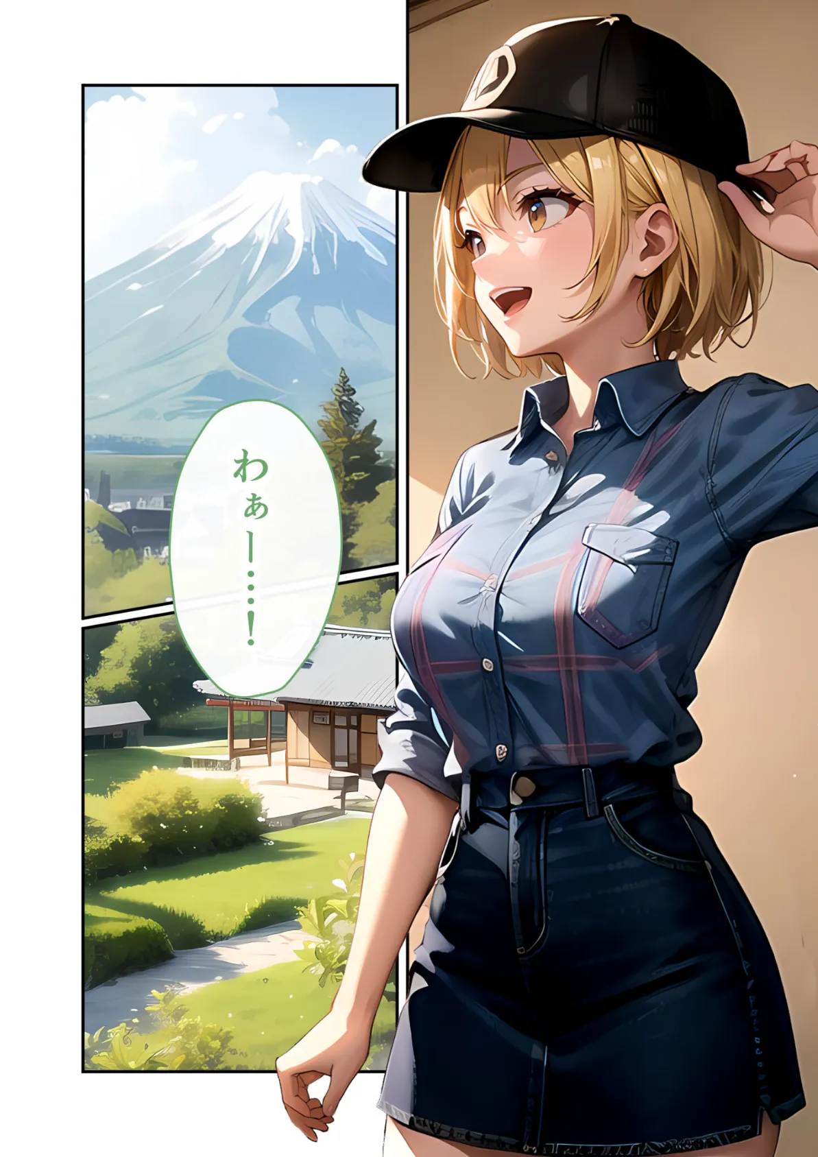 いちゃLOVE純情ベッドルーム 〜GW、浴衣姿の女友達に悩殺される温泉旅行〜 モザイク版 3ページ