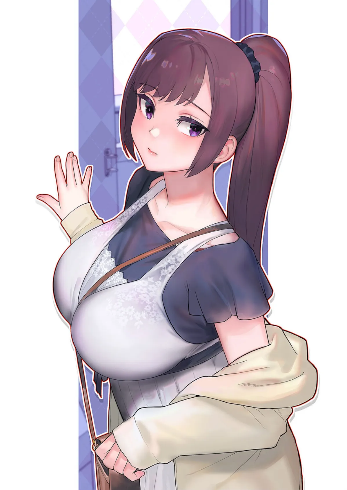 巨乳母娘・美香と佑香3:教え子がうちに押し込んできた本(2) 2ページ