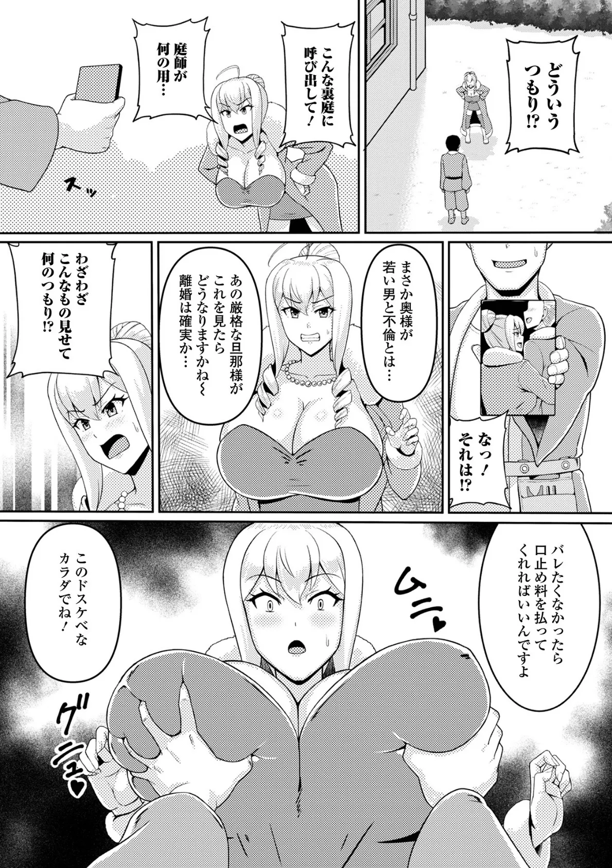 ワガママ爆乳セレブの躾け方 3ページ