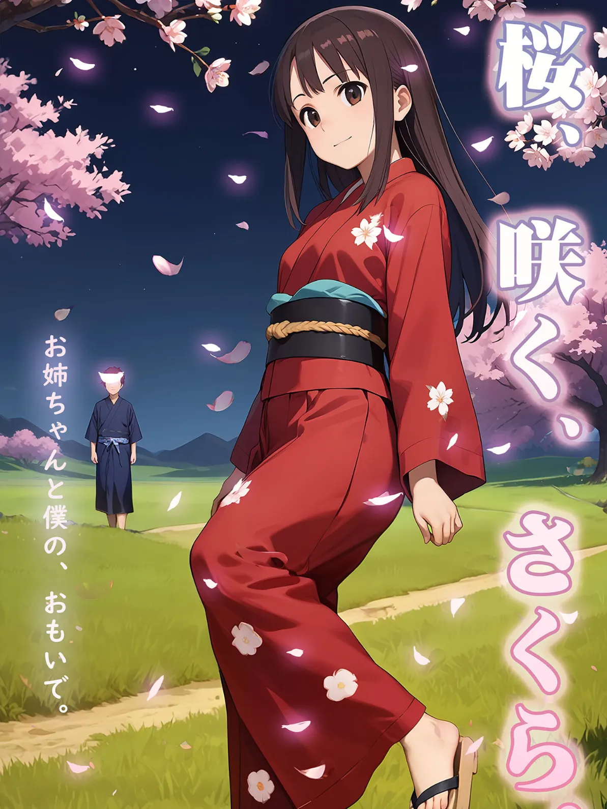 桜、咲く、さくら。 モザイク版 3ページ