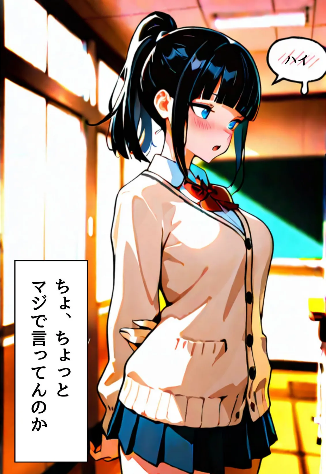 委員長瑛子、セックス勉強中（フルカラー） 16ページ