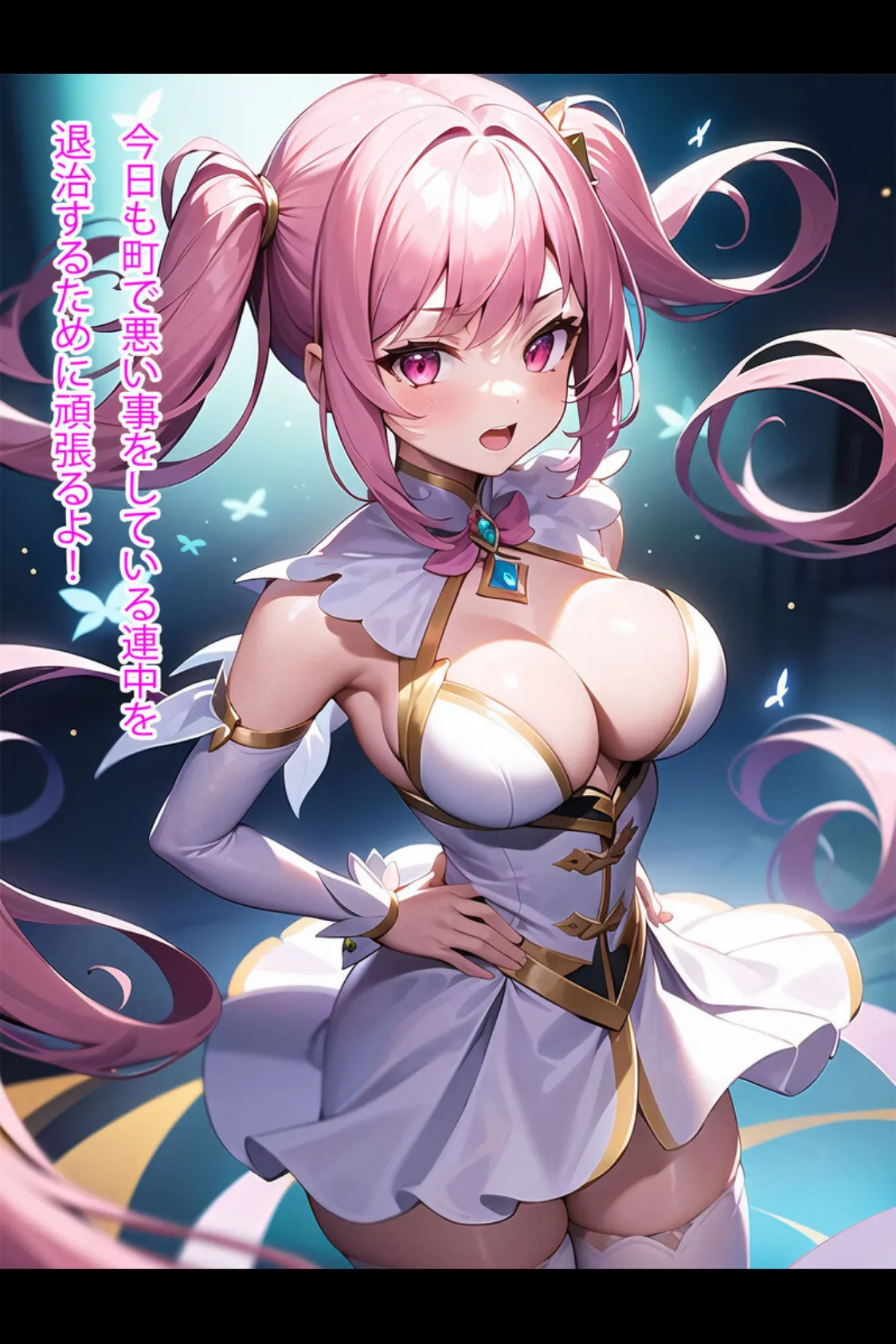 【全3作収録】禁断の悪堕ち変身ヒロイン【ピンク・ブルー・イエロー編】モザイク版 7ページ