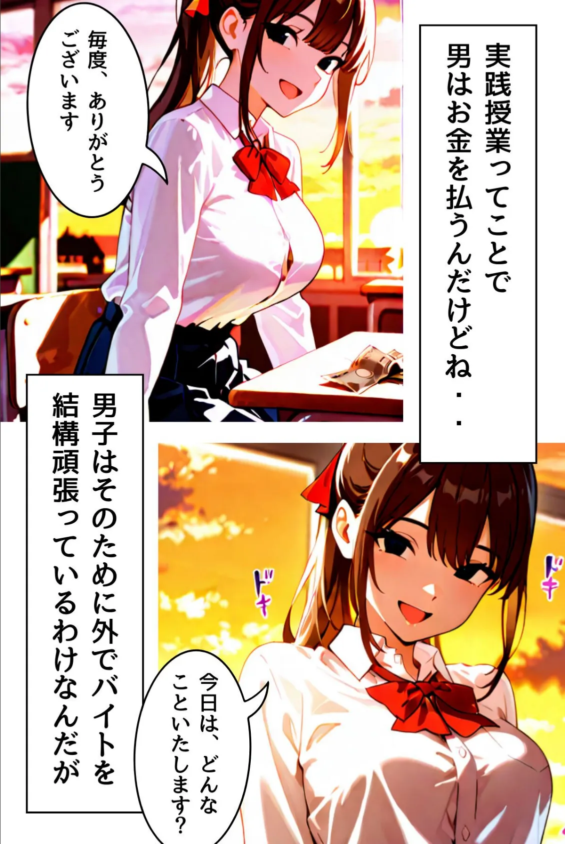 放課後性販売クラブ 商業科の実践授業(フルカラー) 12ページ