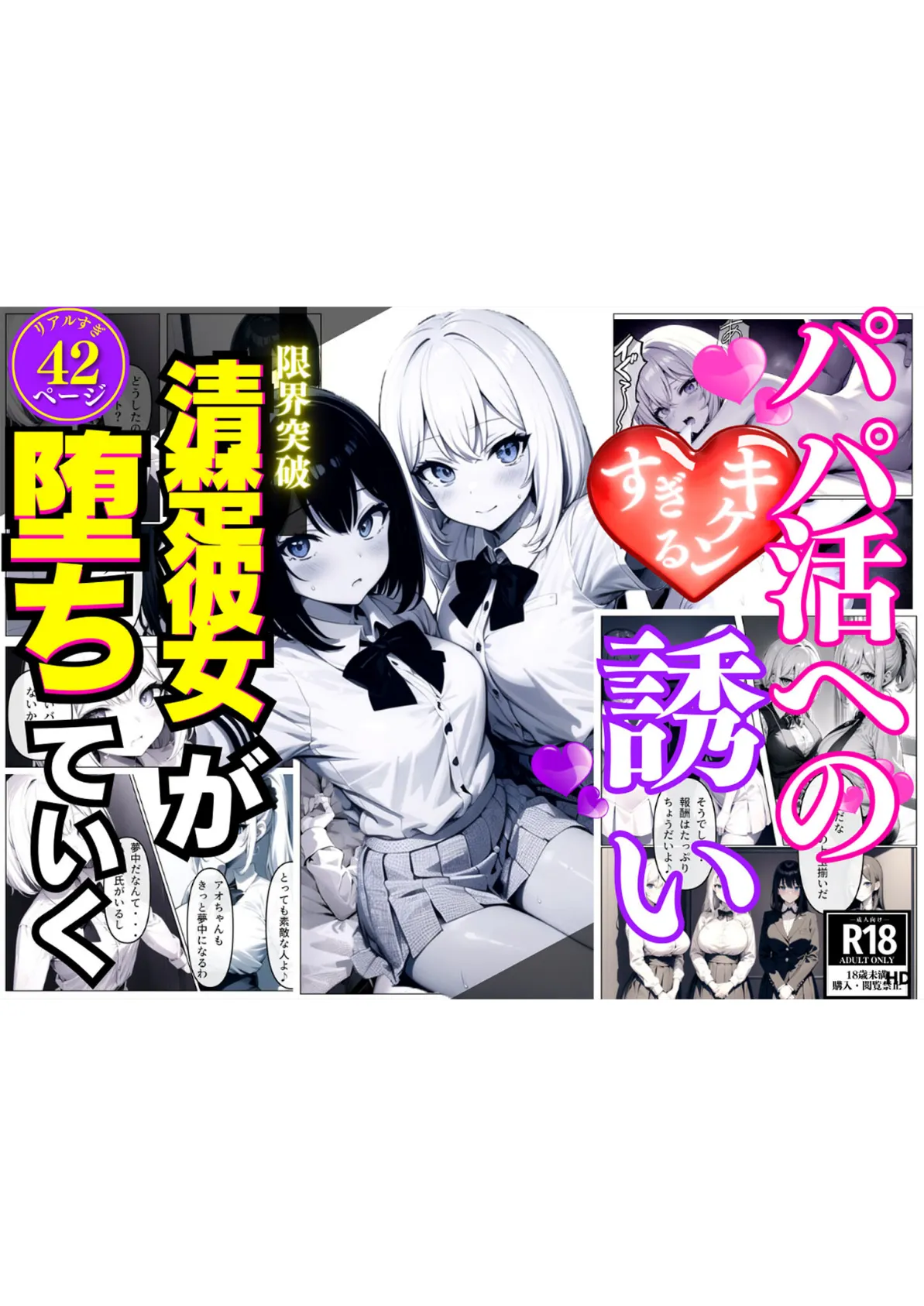 パパ活へのキケンすぎる誘い 清楚彼女が堕ちていく 3ページ