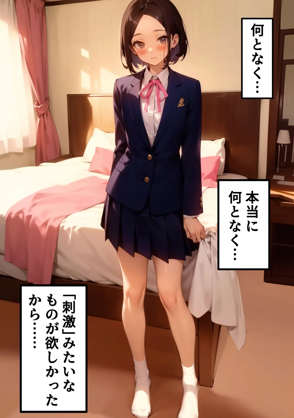 みのり(●●)初めてのパパ活 モザイク版 6ページ