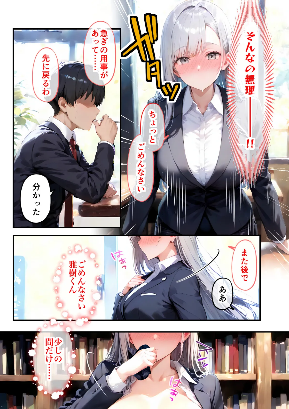 完璧カノジョのどすけべ本性 モザイク版 17ページ