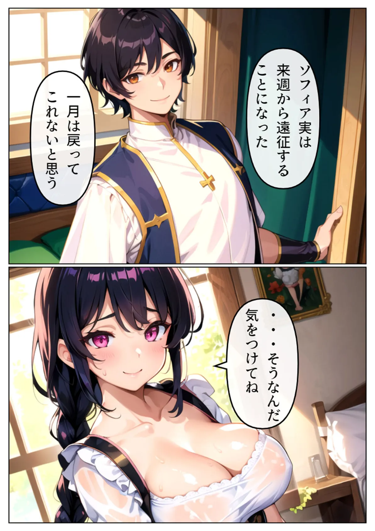 ●●貴族の領地侵略！無垢な女を寝取り淫らに変える！！ モザイク版 5ページ