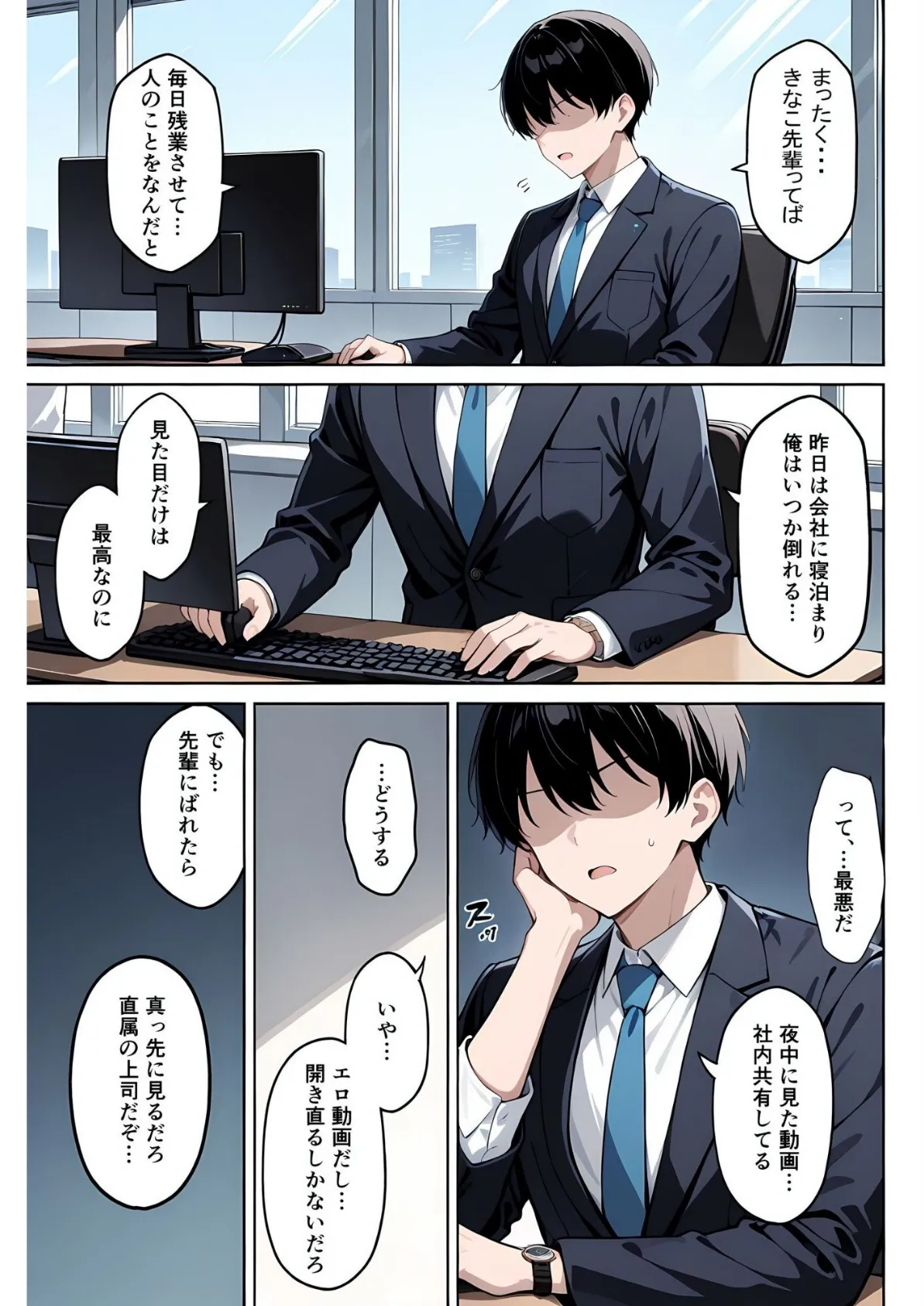 上司が強気美少女なのでメス堕ちさせたい 3ページ