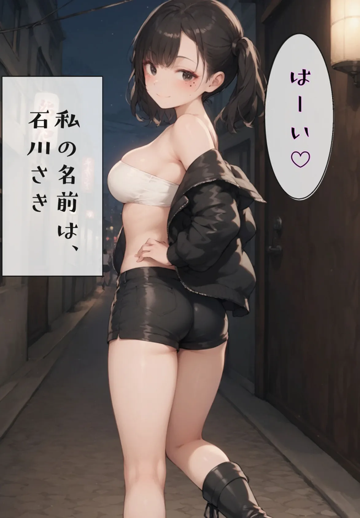 彼女が最高のち●ぽを見つけるまで モザイク版 4ページ