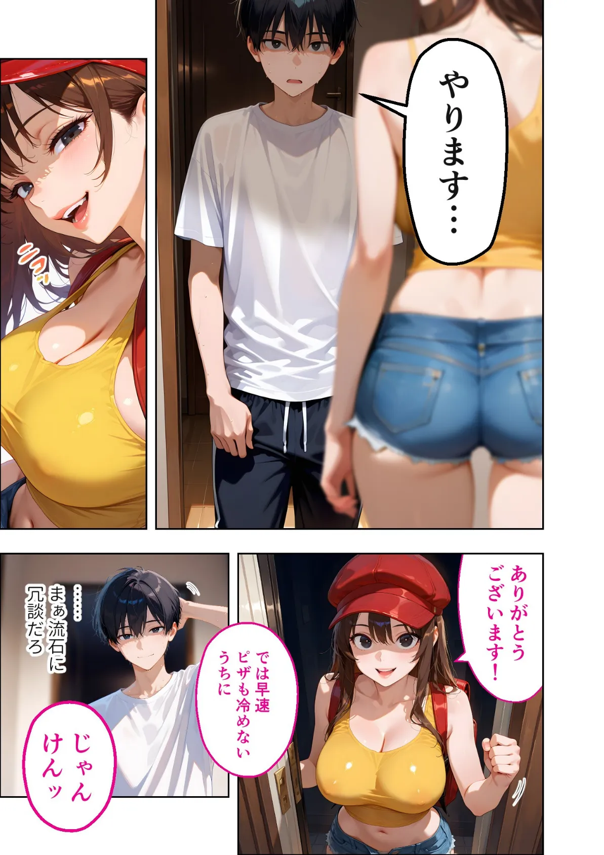 BiXXX Delivery 第1巻 〜どすけべ配達員のセックスデリ〜 モザイク版 10ページ