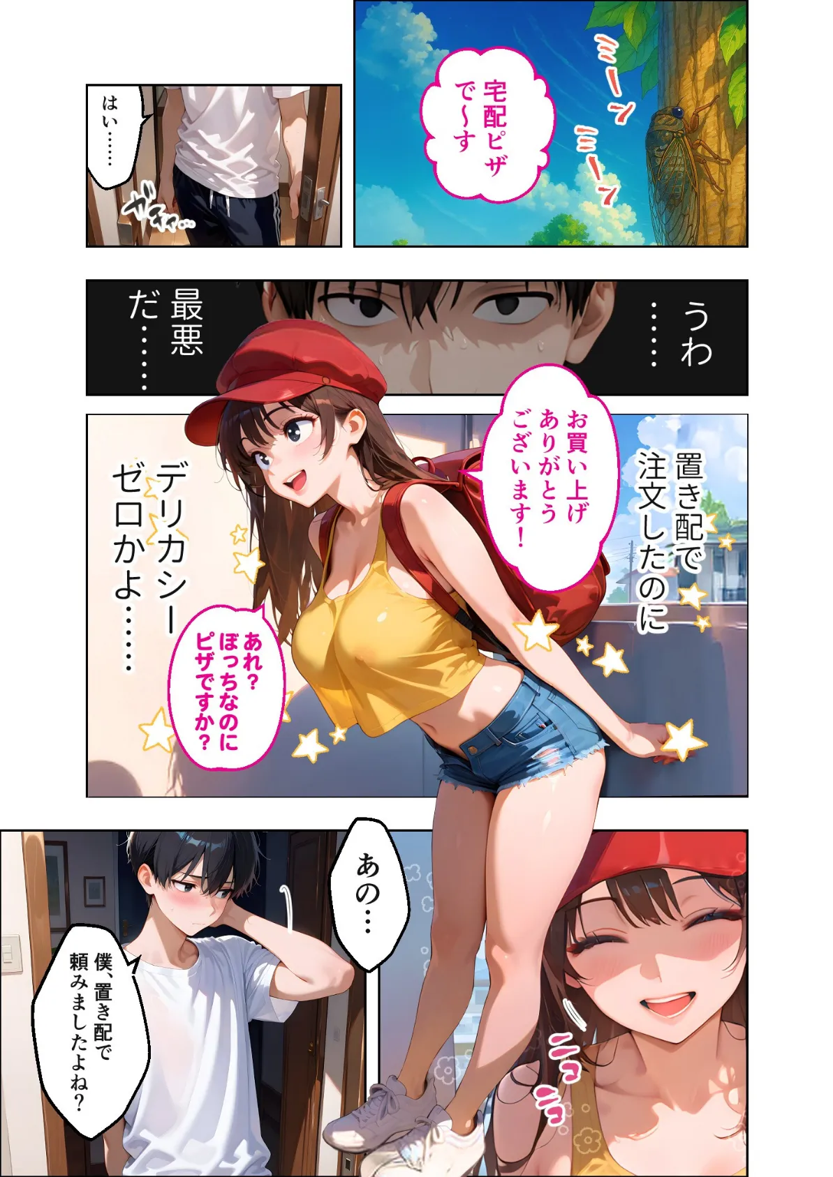 BiXXX Delivery 第1巻 〜どすけべ配達員のセックスデリ〜 モザイク版 3ページ