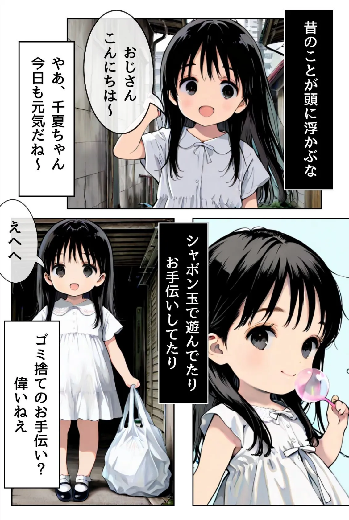 千夏ちゃんそのエッチなバイトはマズイって〜隣の家のお嬢さんがおっぱぶで働いてた件〜 8ページ