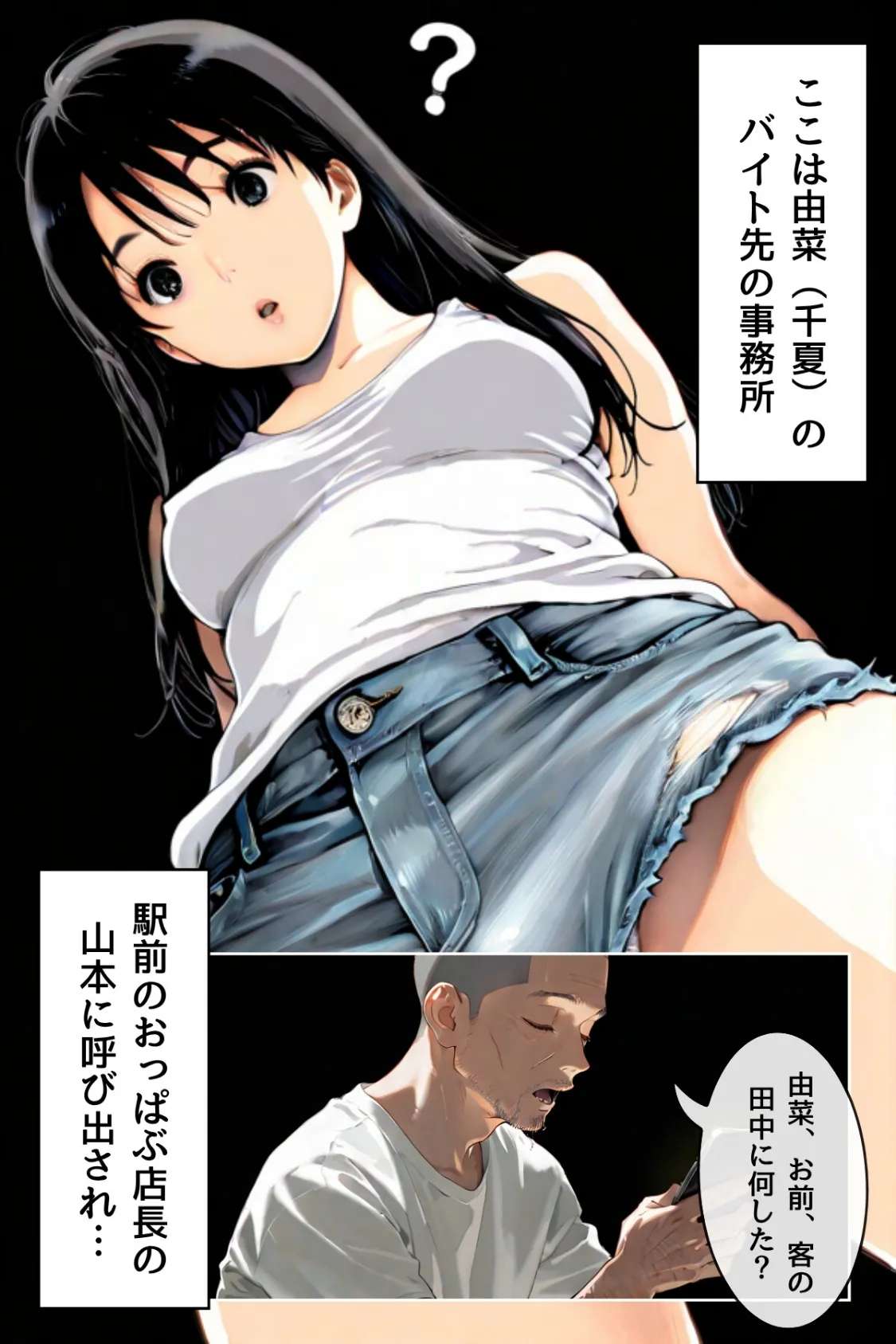 千夏ちゃんそのエッチなバイトはマズイって〜隣の家のお嬢さんがおっぱぶで働いてた件〜続 3ページ