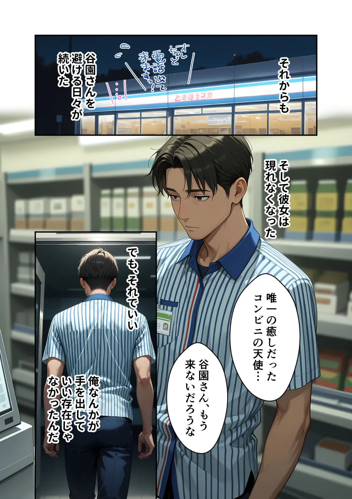 お客様はおっぱいです。 (2) 〜愛欲MAX!現役JDのやわらかボディに絆される夜〜 モザイク版 7ページ