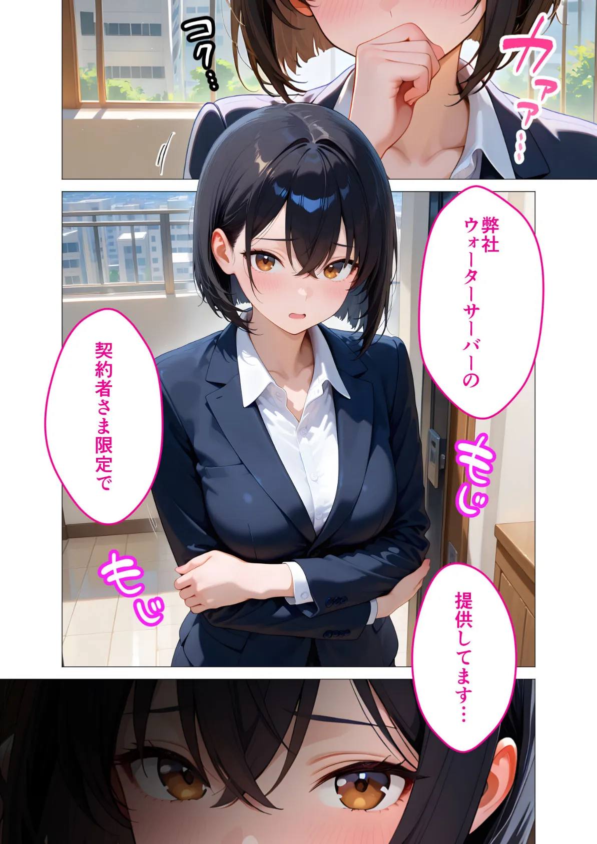 当店限定!セックス¥0サービス 〜新人営業さんの崖っぷちえっち〜 モザイク版 14ページ