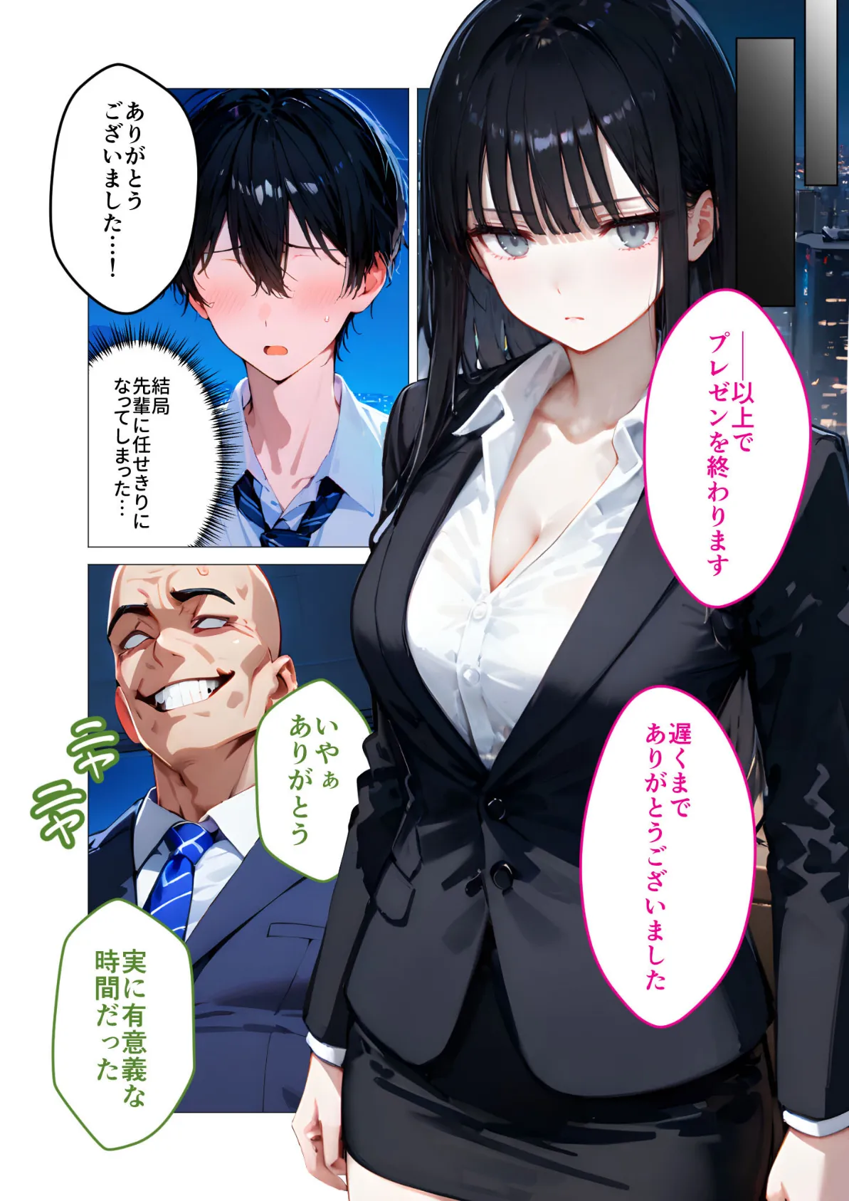 クールな上司の社内オ〇ニーを見た僕はHで口止めされています (2) モザイク版 10ページ