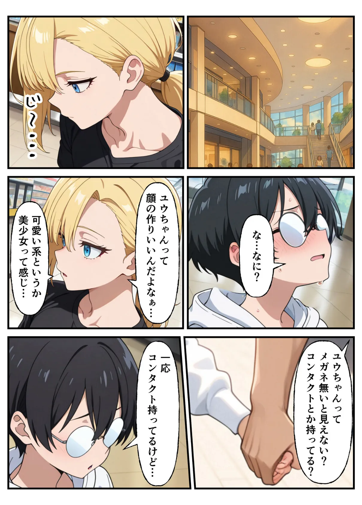 性転換希望調査に僕だけ希望するで出した結果、本当に女の子になってしまった話 16ページ