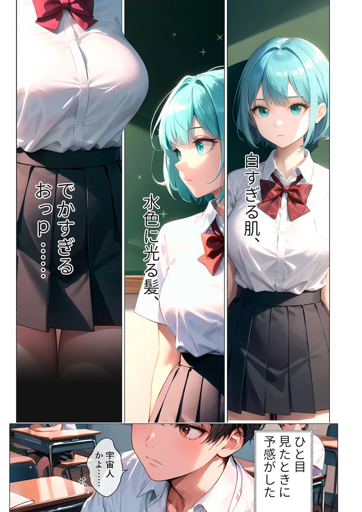 【合冊版】巨乳な転××にヤリたい放題 モザイク版 7ページ