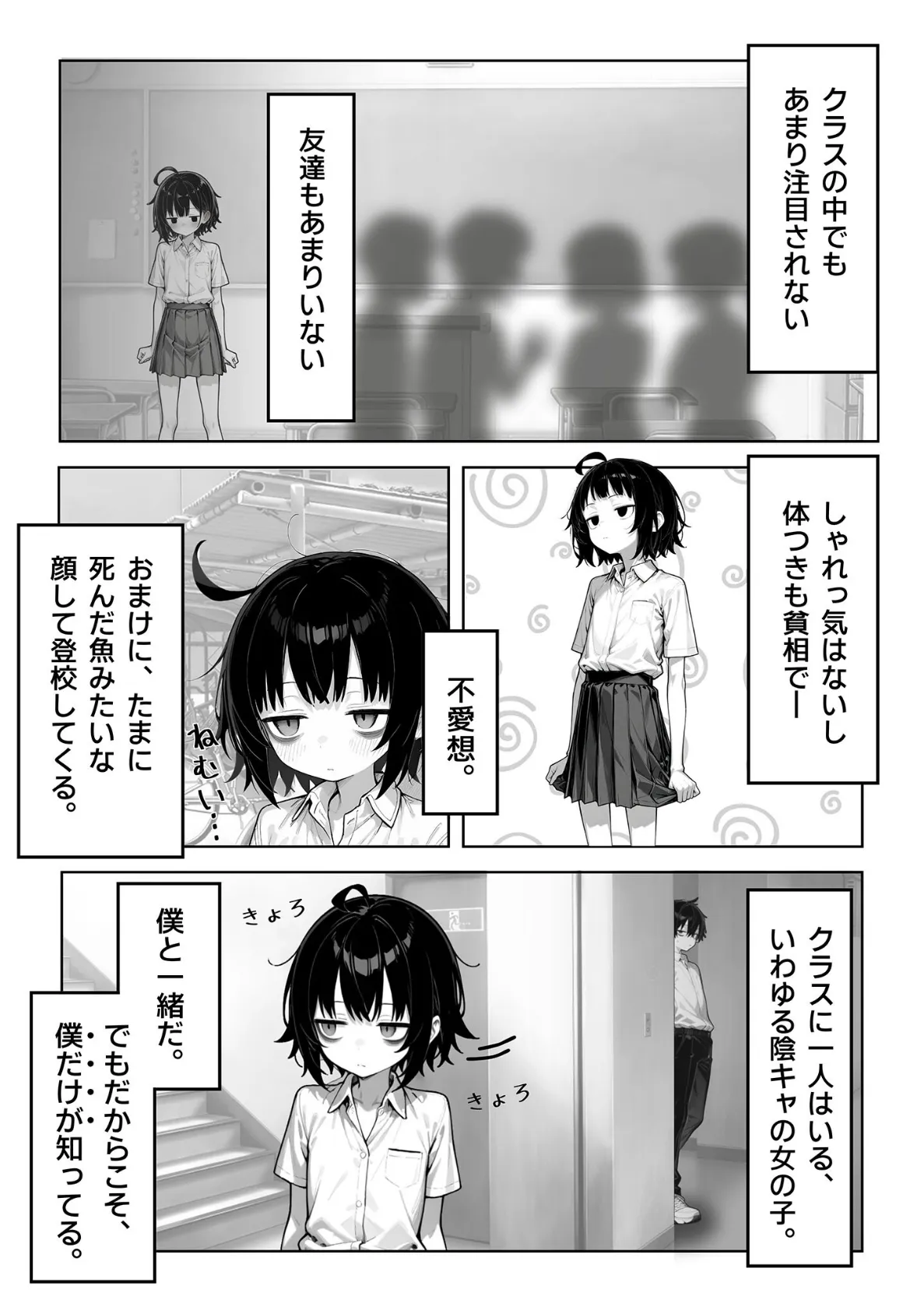 陰キャ(♂)と陰キャ(♀)の性活日誌 モザイク版 5ページ