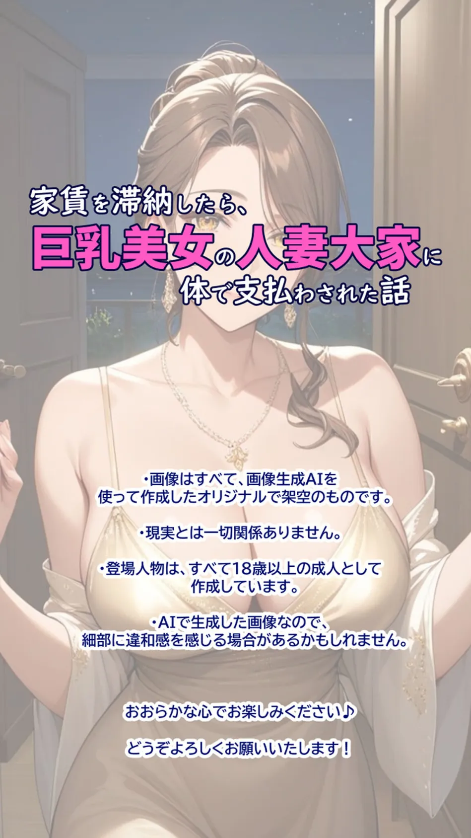 家賃を滞納したら、巨乳美女の人妻大家に体で支払わされた話 〜背徳の借金返済・美しき人妻大家との淫らな契約〜【単話】後編 モザイク版 4ページ