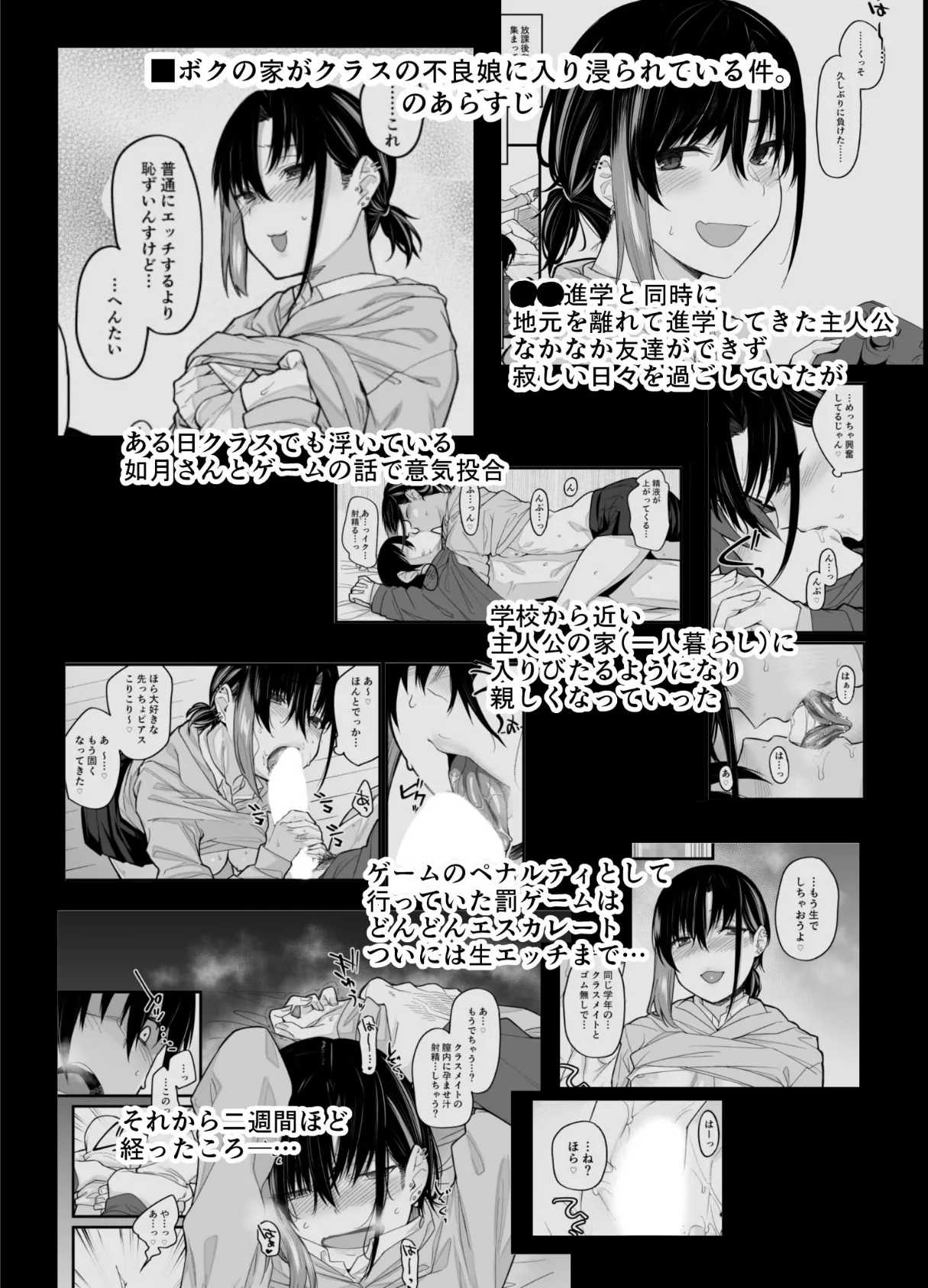 ボクの家がクラスの不良娘に入り浸られている件。【白抜き修正版】 3 6ページ