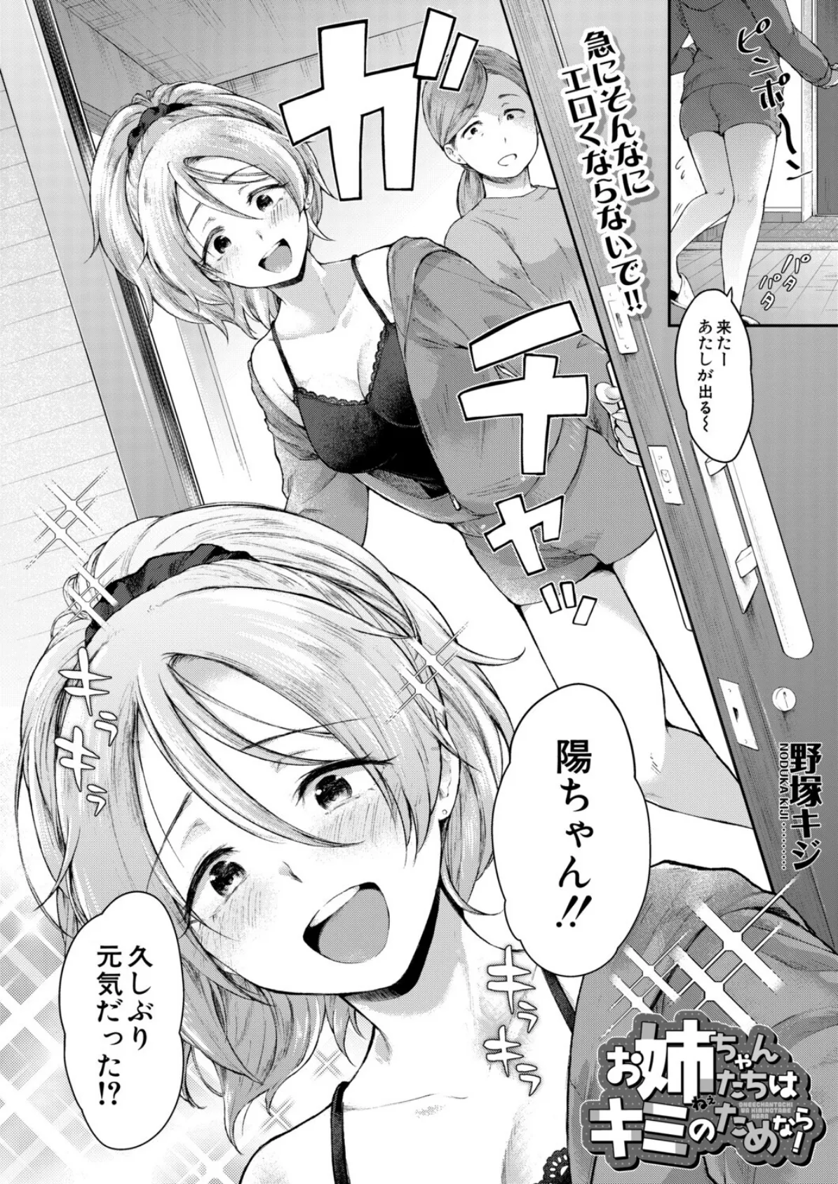 お姉ちゃんたちはキミのためなら! (野塚キジ) 2ページ