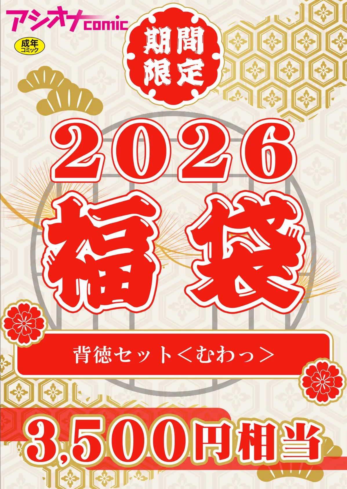 アシオナ福袋2026 背徳セット〈むわっ〉【18禁】