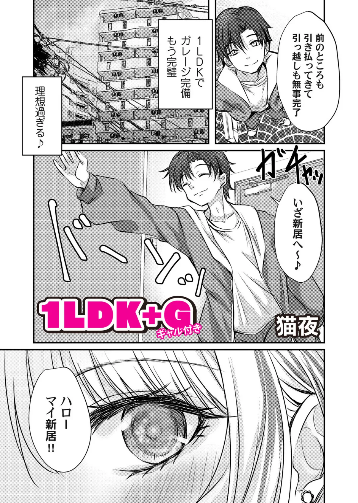 1LDK＋G（ギャル付き）