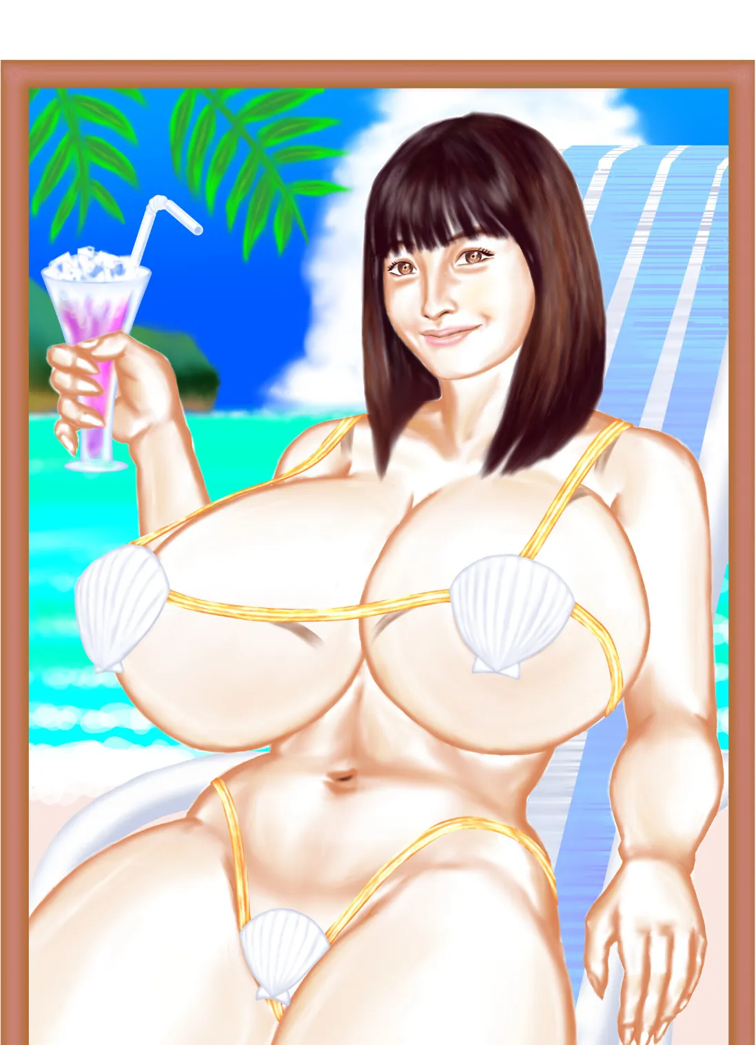 暑乳見舞い 3ページ