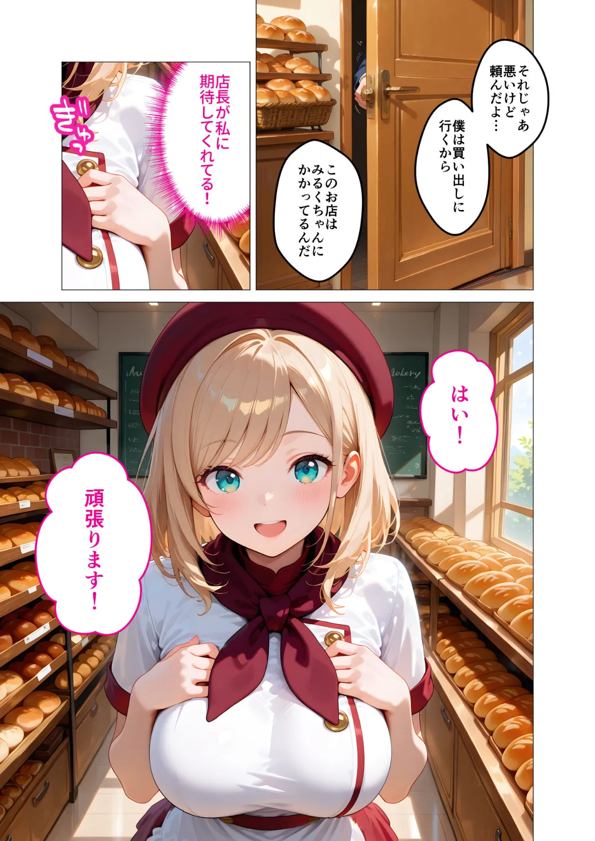 当店限定！セックス￥0サービス 〜ひたむきパン屋さんの流されえっち〜 モザイク版 5ページ